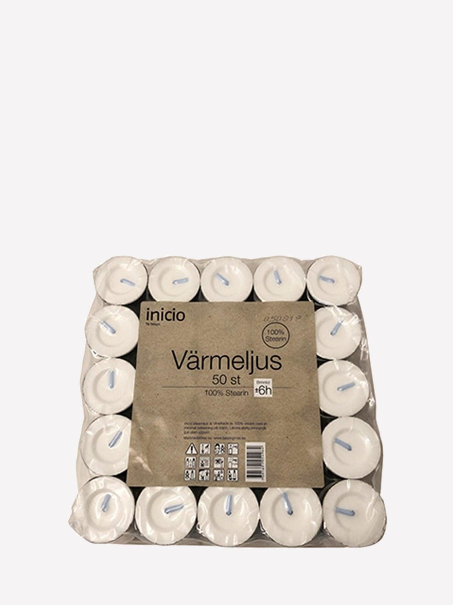 Delsbo Candles - Värmeljus - 100% stearin