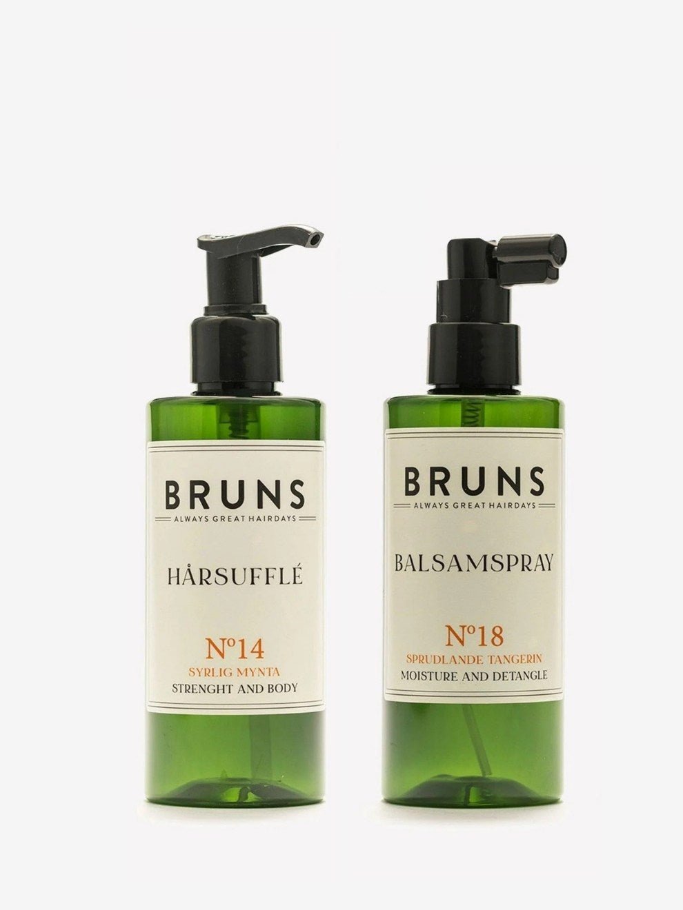 Leave - in duon – Hårsufflé Nº 14 & Balsamspray Nº 18 - 11hektar