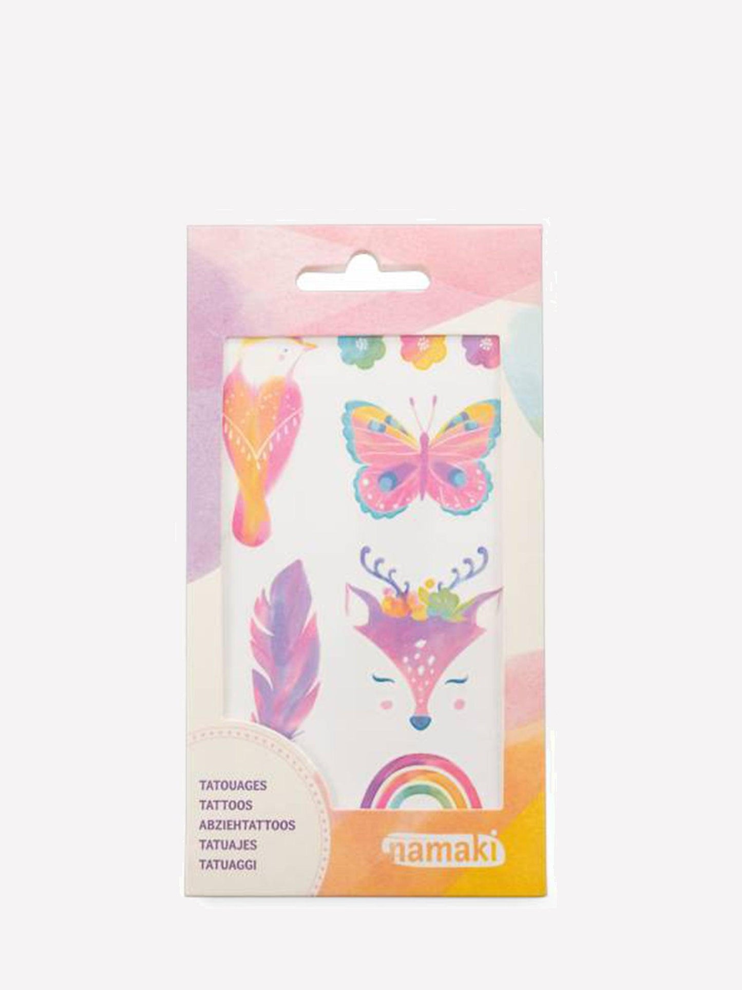 Namaki - Barntatuering / "Gnuggisar" - Vegetabiliskt Bläck - Rosa