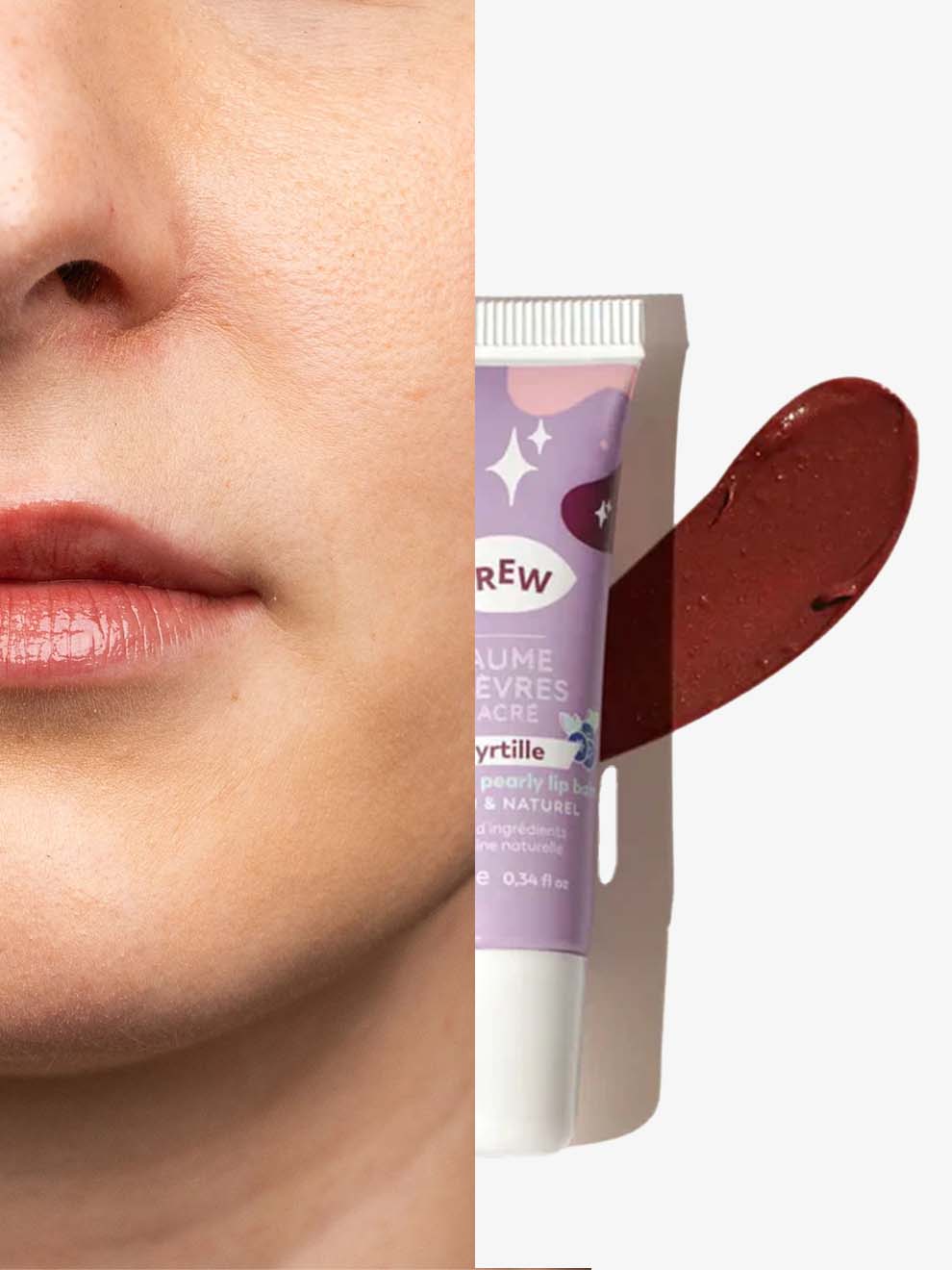 Trew - Tinted lip balm - Hallon/Körsbär/Blåbär - 11hektar