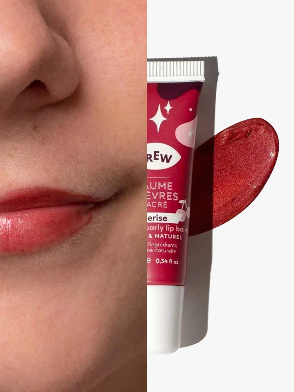 Trew - Tinted lip balm - Hallon/Körsbär/Blåbär - 11hektar