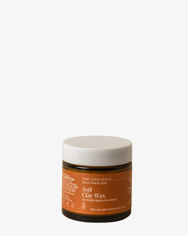 Green Heads Soft Clay Wax – flexibelt hårvax med lera, 60 ml