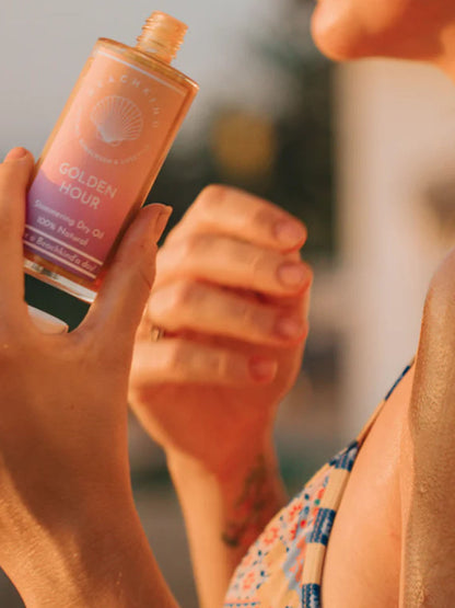 Golden Hour Shimmering Oil – Kroppsolja med glow