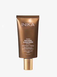 INIKA - Solskydd  ansikte SPF 50 - Transparent eller färgad - 11hektar