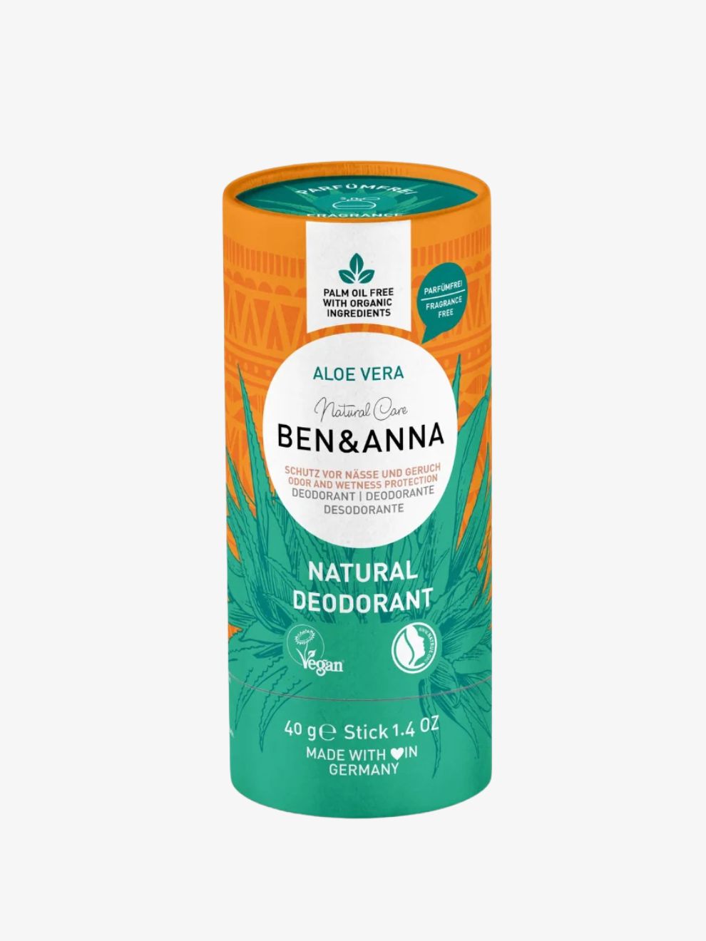 Deodorant Stick Aloe Vera - Parfymfri
