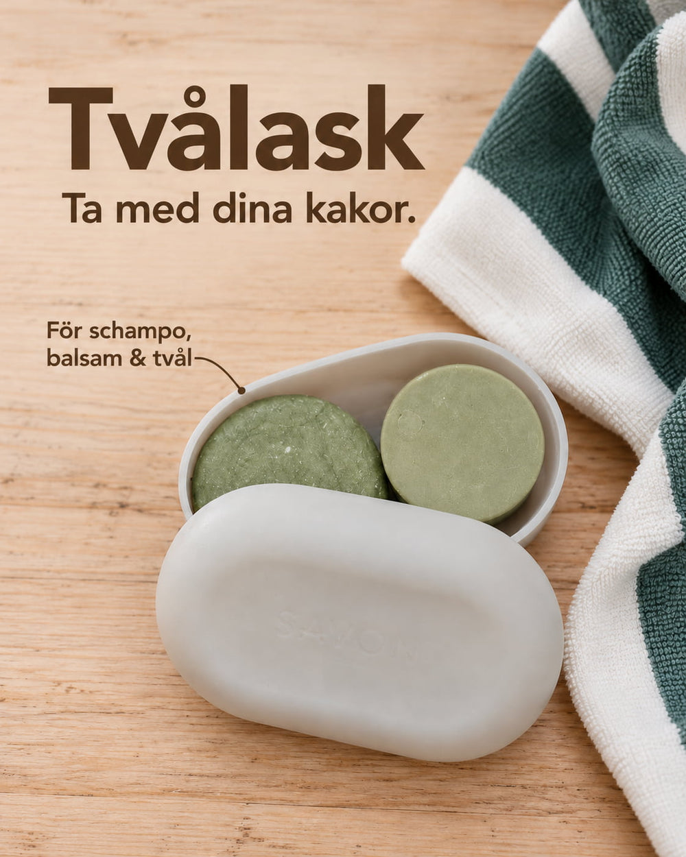 Tvålask - Stor - Ocean plastic