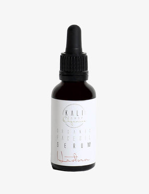 Kaliflower Organics ansiktsserum med havtorn i pipettflaska