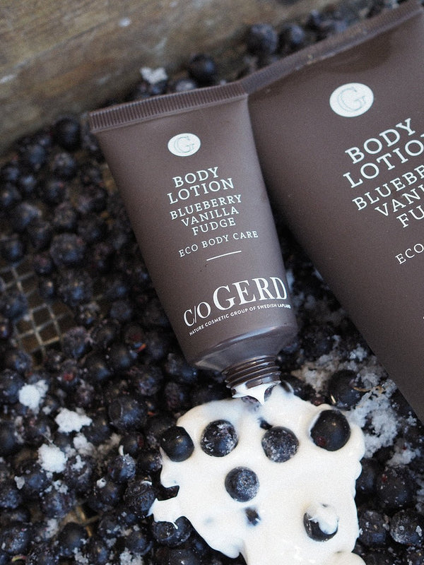 c/o Gerd Body Lotion Blueberry Vanilla bland blåbär och vanilj