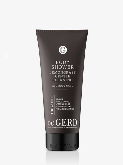 c/o Gerd Body Shower Lemongrass i mörk tub, 200 ml