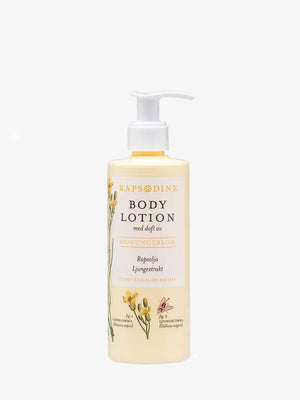 Rapsodine Bodylotion med rapsolja i pumpflaska