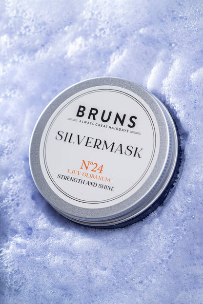 Bruns - Silvermask Nº24 - Skadat hår eller gulnat hår - 11hektar