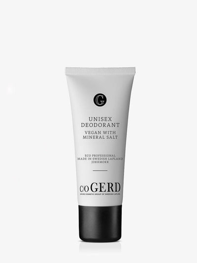 c/o Gerd Deodorant Unisex med doft av frisk skog i vit tub