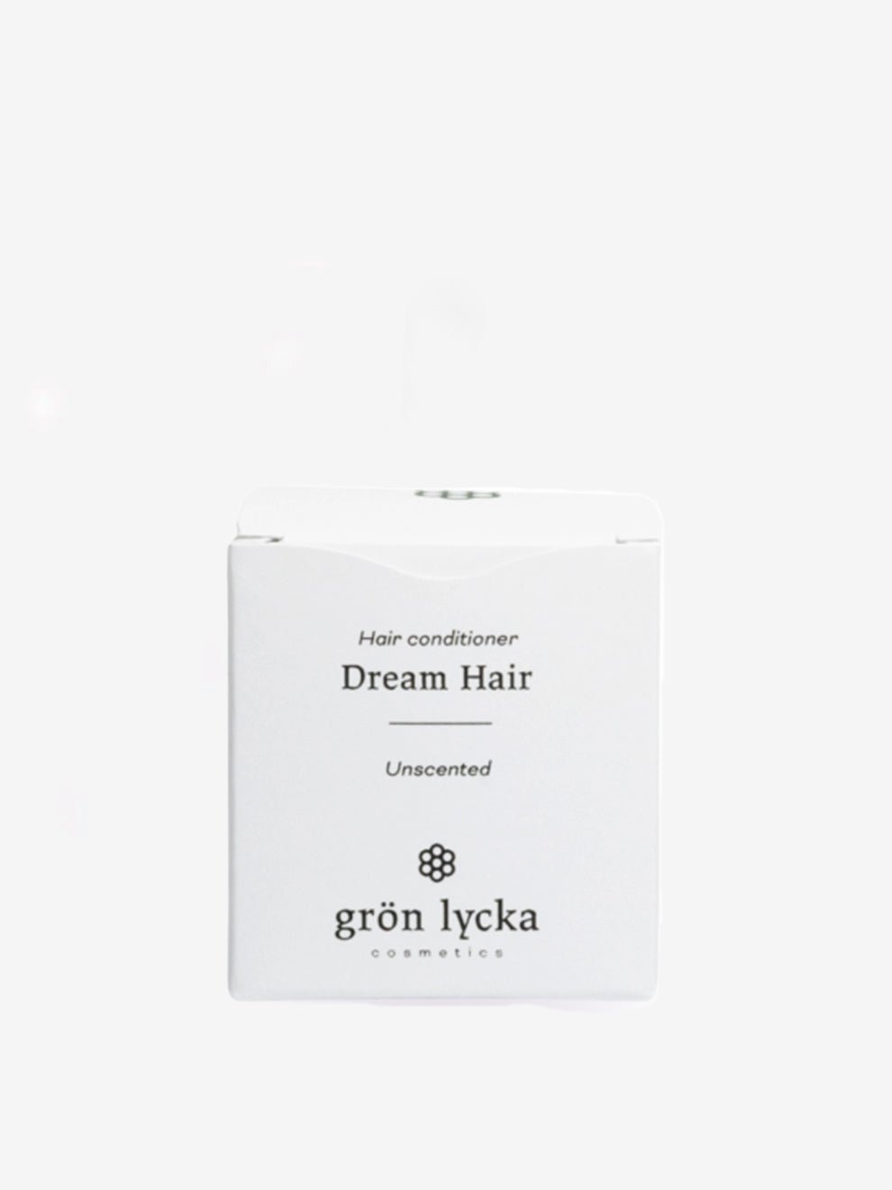 Grön Lycka balsamkaka Dream Hair doftfri, ljusgrön kaka utan förpackning