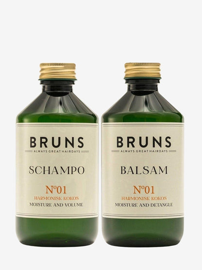 Duo Nº 01 – Schampo & Balsam för normalt till torrt hår - 11hektar