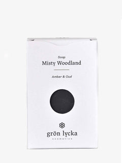 Grön Lycka Misty Woodland ekologisk tvål i förpackning