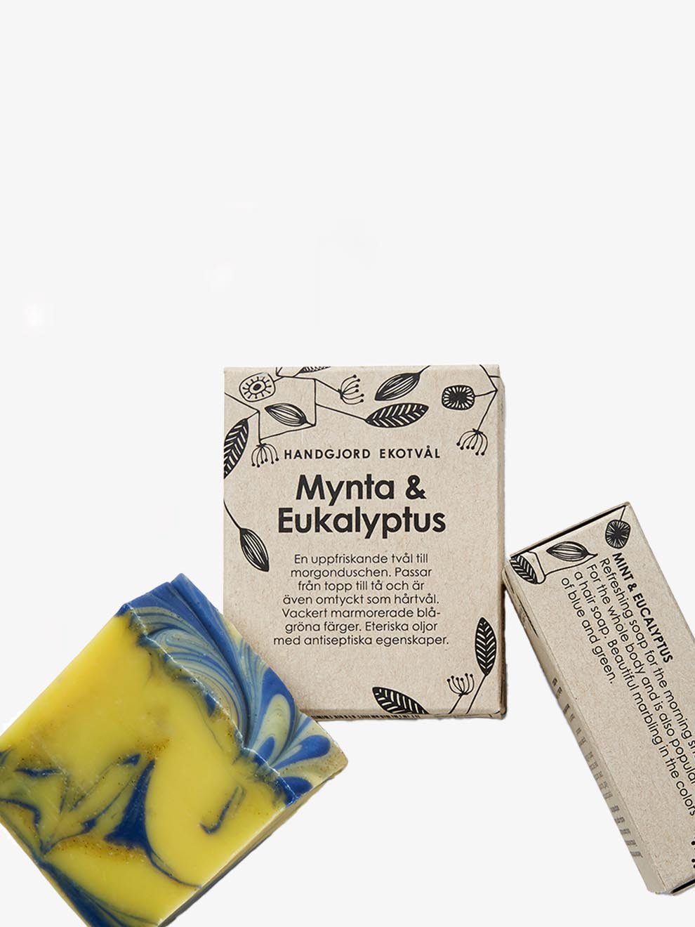 Ekotvål - Mynta & Eukalyptus - För torr/bland hud/hår - 11hektar