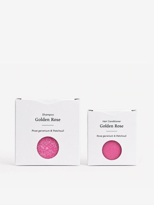 Golden Rose Duo - Schampo & Balsam för obalanserad hårbotten - 11hektar
