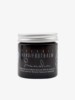 Kaliflower hand- och fotkräm med lanolin i svart glasburk