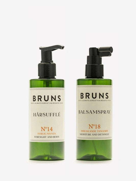 Leave - in duon – Hårsufflé Nº 14 & Balsamspray Nº 18 - 11hektar