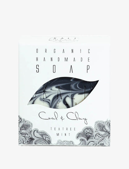 Lertvål - Coal & Clay - Ansiktsrengöring för obalanserad hud - 11hektar