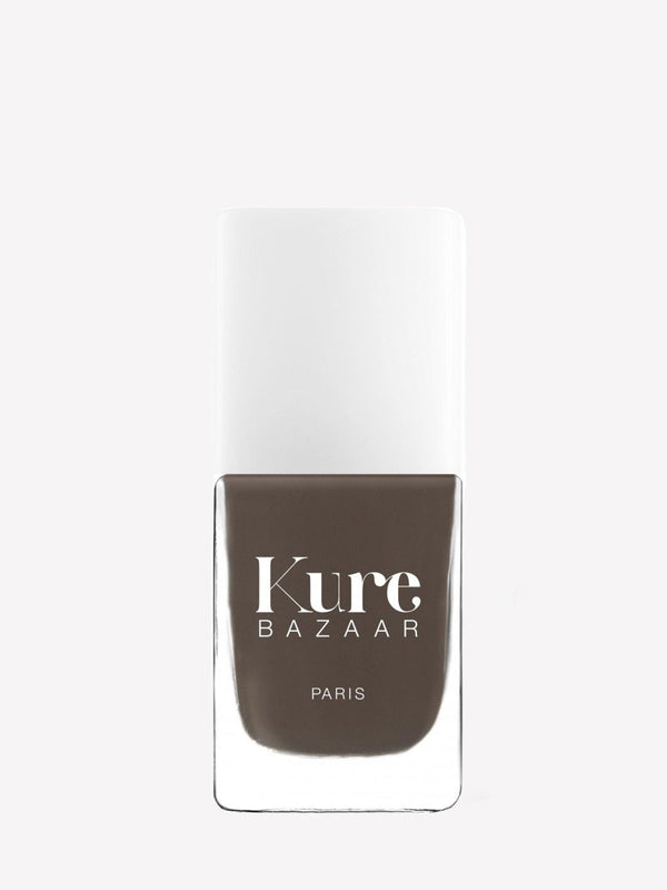 Kure Bazaar nagellack Cuir i mörk olivbrun färg