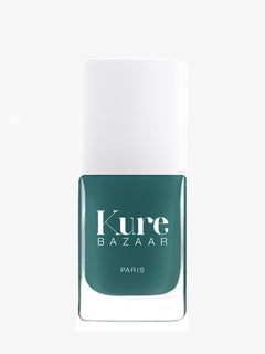 Kure Bazaar nagellack Green Love i mörk petrol färg