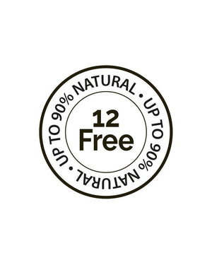 Märket 12 Free, up to 90 % natural, för Kure Bazaar nagellack Parisienne