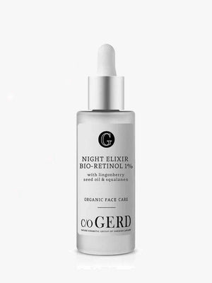 c/o Gerd Night Elixir Bio-retinol 1 % i glasflaska med pipett
