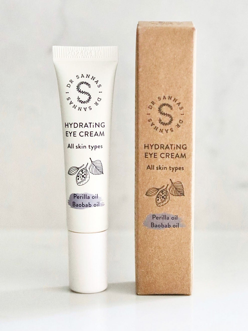 Dr Sannas Hydrating Eye Cream – ögonkräm med hyaluronsyra och probiotika