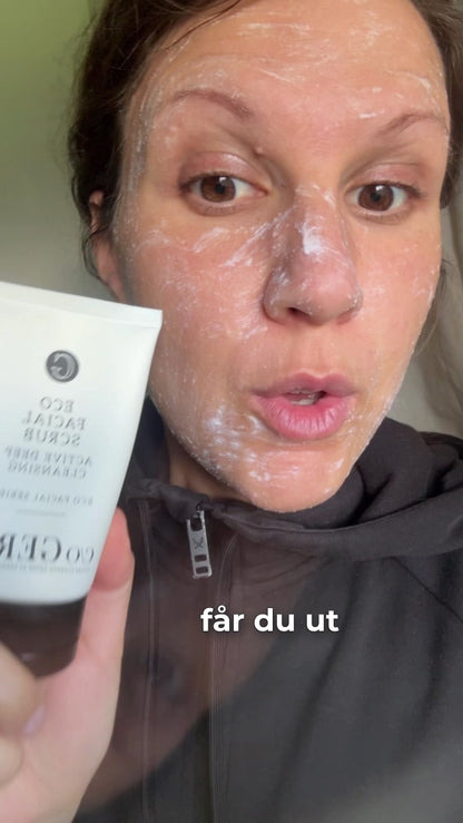 Eco Facial Scrub  - Rengör & Exfolierar