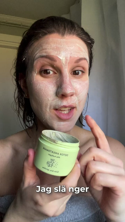 Detox Ansiktsmask för alla hudtyper