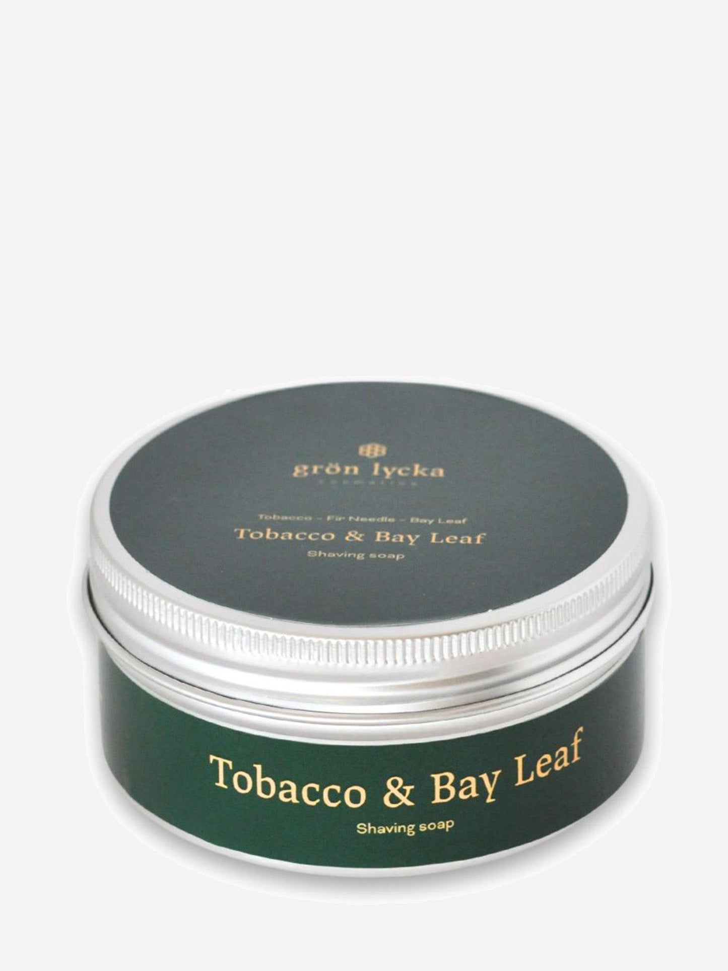 Grön Lycka - Handgjord raktvål - Tobacco & Bay Leaf