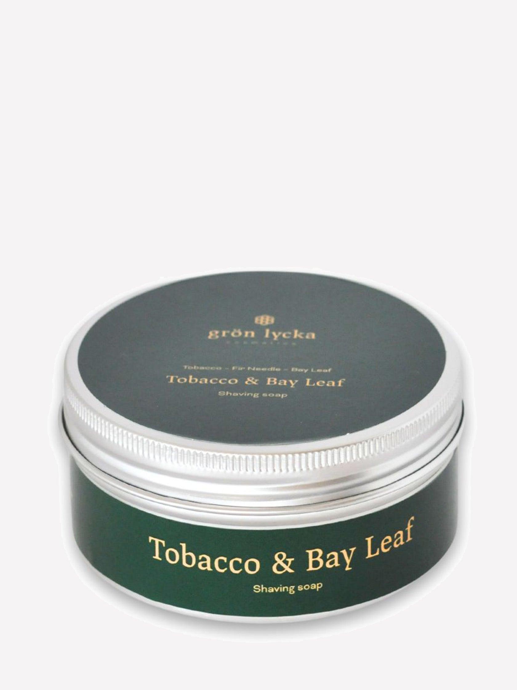 Grön Lycka - Handgjord raktvål - Tobacco & Bay Leaf - 11hektar