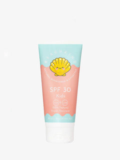 Beachkind mineralsolskydd för barn SPF 30 i rosa tub med turkos kork, 100 ml