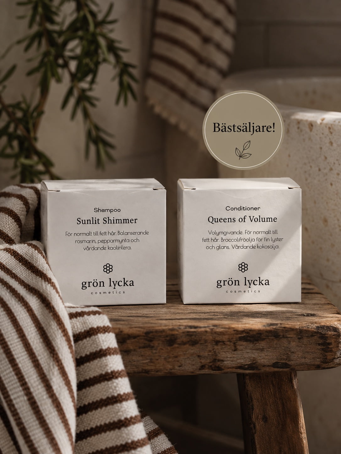 Duo - Schampo & balsam för volym till normala/tunna strån