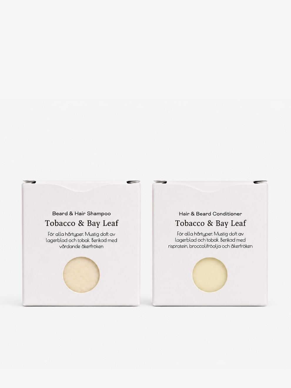 Tobacco & Bay Leaf Duo - Schampo & Balsam för hår & skägg - 11hektar