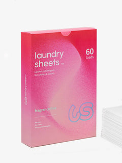 Laundry Sheets tvättark doftfri i rosa förpackning