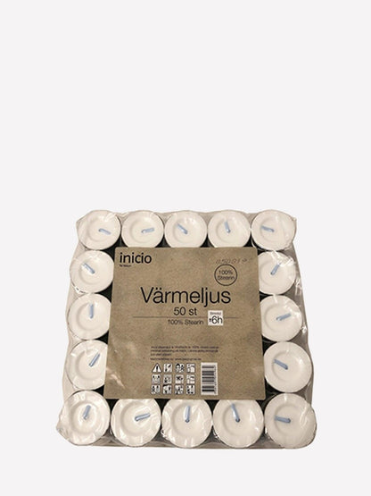 Värmeljus - 100% stearin - 11hektar