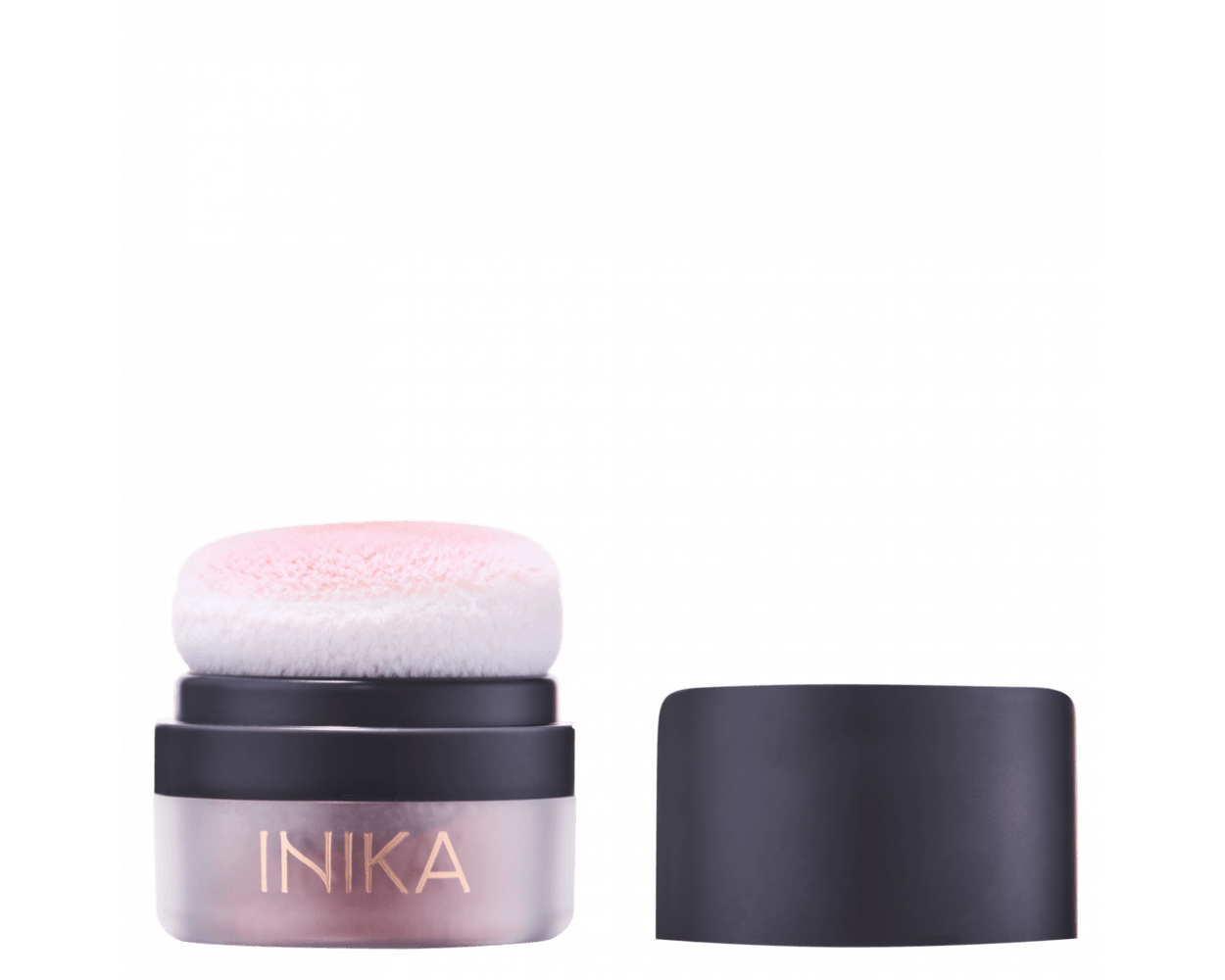 INIKA - Mineral Blush Puff Pot - Rosy Glow - 11hektar