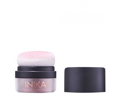 INIKA - Mineral Blush Puff Pot - Rosy Glow - 11hektar