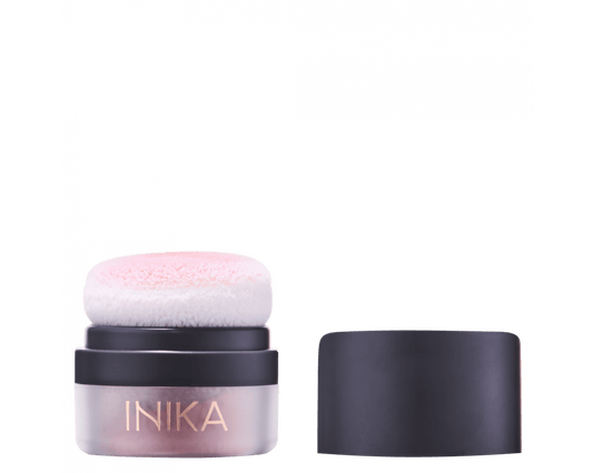 INIKA - Mineral Blush Puff Pot - Rosy Glow - 11hektar