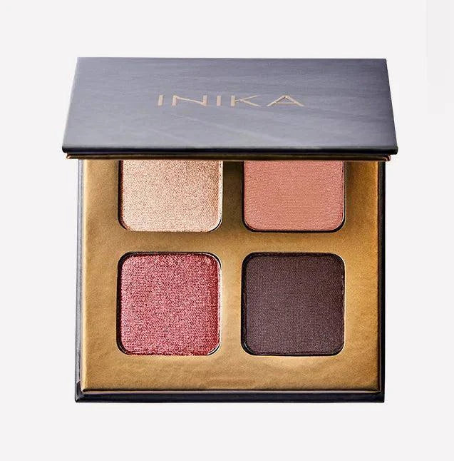 INIKA - Eyeshadow Quad - Flowers - 11hektar