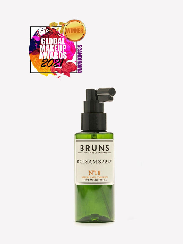 Bruns Balsamspray Nº 18 i mindre sprayflaska, 100 ml, med utmärkelsemärke