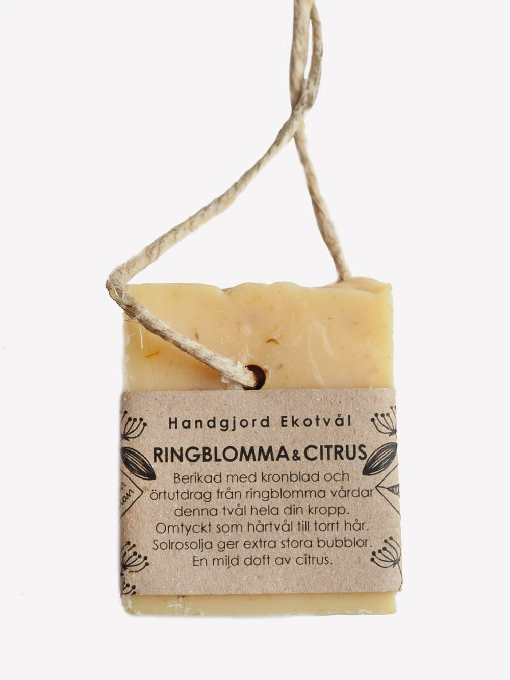 Ekotvål - Ringblomma & Citrus - För torr & känslig hud/hår - 11hektar