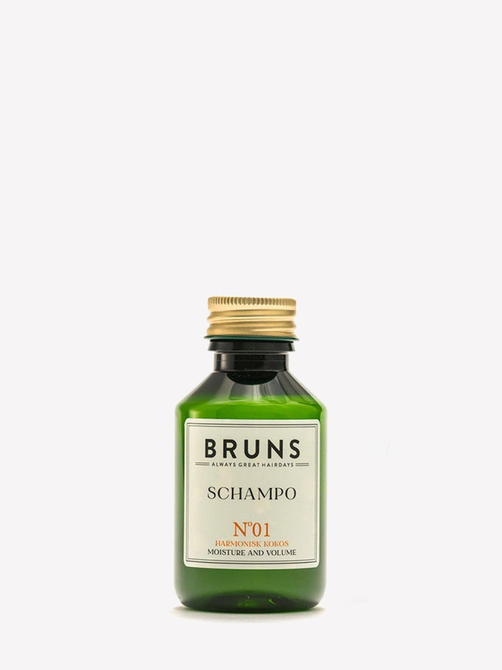 Bruns Schampo Nº 01 i glasflaska, 300 ml